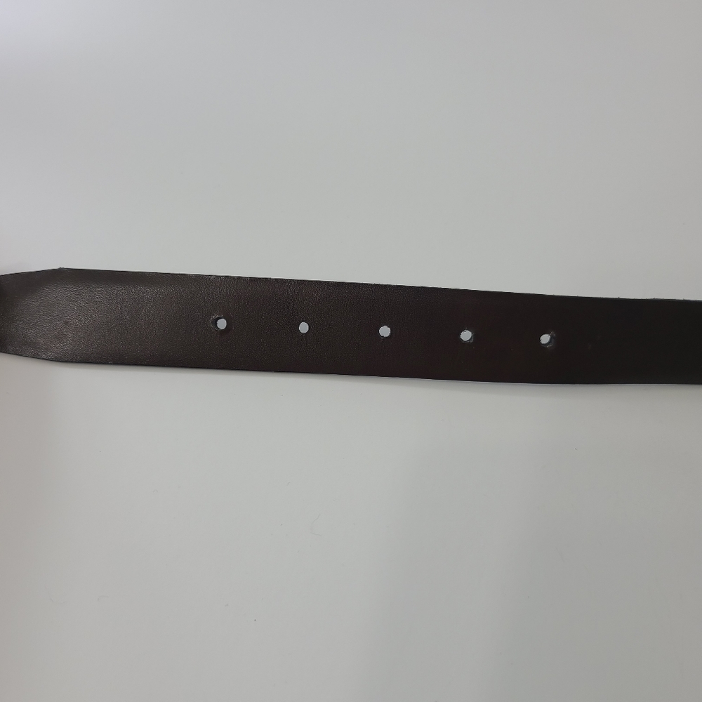 Yves Saint Laurent Belt Smooth Leather Black Goldtone YSL Size 40 100CM Unisex - Picture 5 of 8